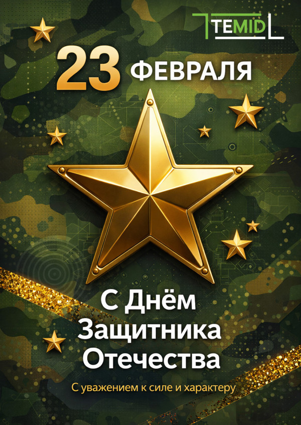 Поздравляем с 23 февраля!